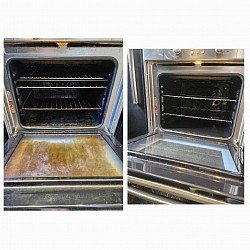 Oven cleaning